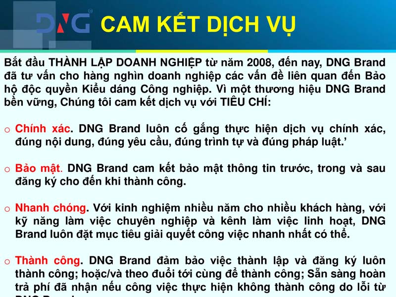 DỊCH VỤ BẢO HỘ KIỂU DÁNG CÔNG NGHIỆP TẠI ĐÀ NẴNG