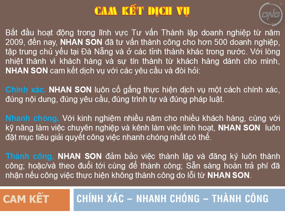 Dịch vụ thay đổi nội dung đăng ký kinh doanh tại Đà Nẵng